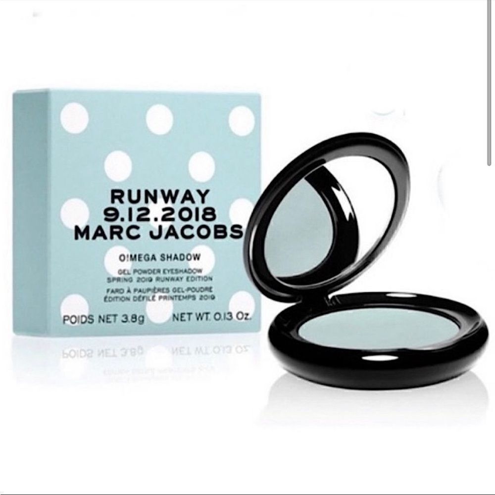 NIB Marc Jacobs Runway 9.12.2018 O!mega Shadow Gel Powder Eyeshadow SMO!KE 640 - Picture 2 of 11